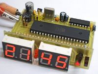 Ergonomiczny budzik na uP 89S52 Ergonomiczny budzik na uP 89S52