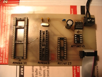 Adapter do programatora AVT2550P dla ATMEGA i ATTINY