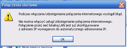 Jak udostępnić internet przez Bluetooth z D-link DI-524 na Windows XP?
