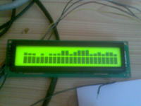 Analizator widma akustycznego na LCD i ATMega8