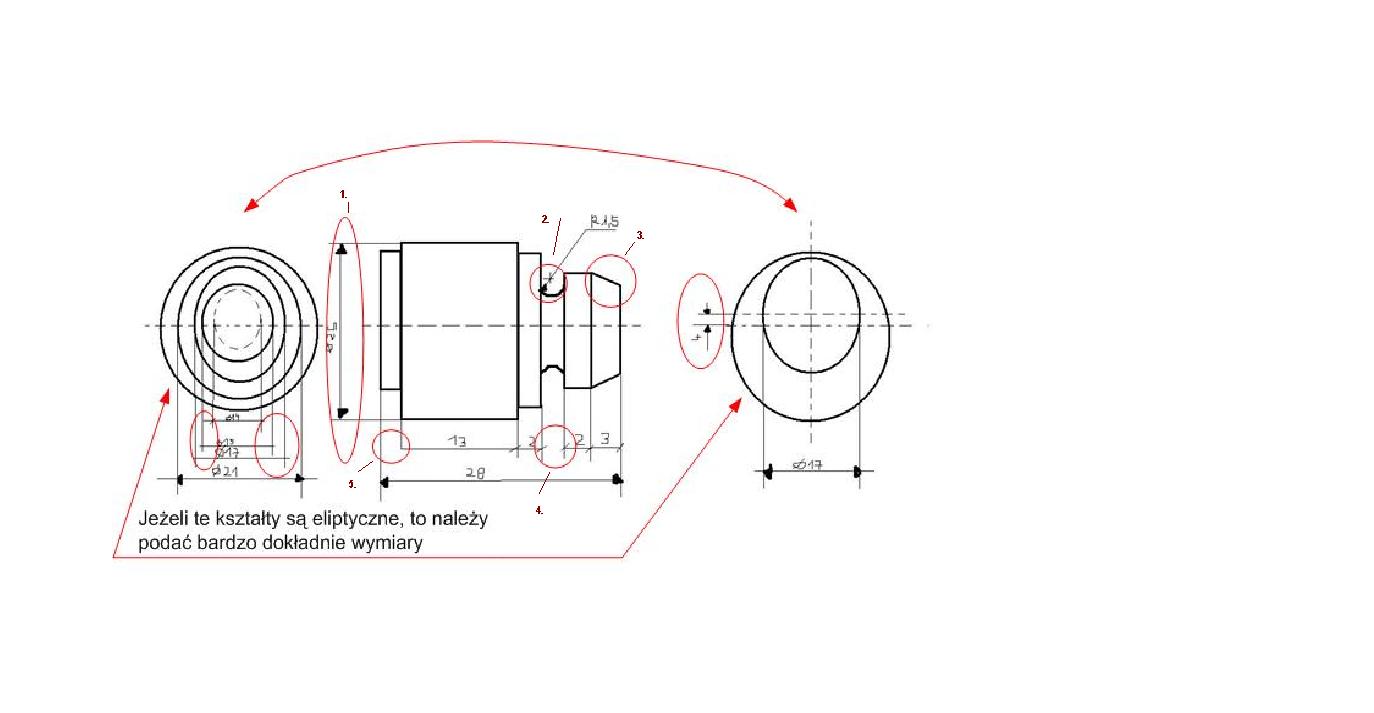 Rysunek Techniczny Wymiarowanie Ilosc Rzutów Elektrodapl