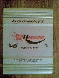 Proszę o specyfikacje wzmacniacza Renegade REN600