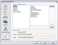 Różnice wielkości pliku po kompilacji AVR-GCC.