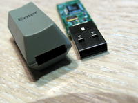Modding pendrive'a - obudowa z klawiszy