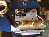 Silnik parowy M&G lub G&M produkcji GERMANY