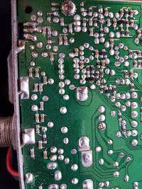 Uniden 520 XL 1999 - Zwarcie, brak odbioru i nadawania, podejrzenie uszkodzenia tranzystora