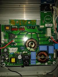 Samsung CTN264EA01-płyta indukcyjna po wymianie IGBT i mostka ponownie je pali