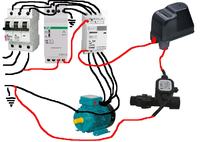 3f + dry-running motor protection + switch + contactor. Work?