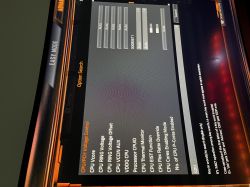 Ustawienia BIOS na ekranie komputera