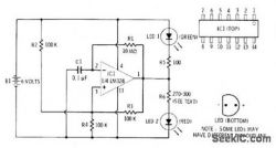 Jak zbudować multiwibrator astabilny z LM2902N z falą prostokątną 180°?