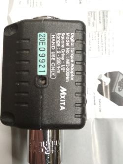 Minitest: Elektroniczny adapter dynamometryczny 1/2" Minitest: Elektroniczny adapter dynamometryczny 1/2"