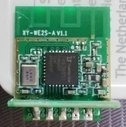 XY-WE2S-A V1.1 module with visible components and integrated circuit.