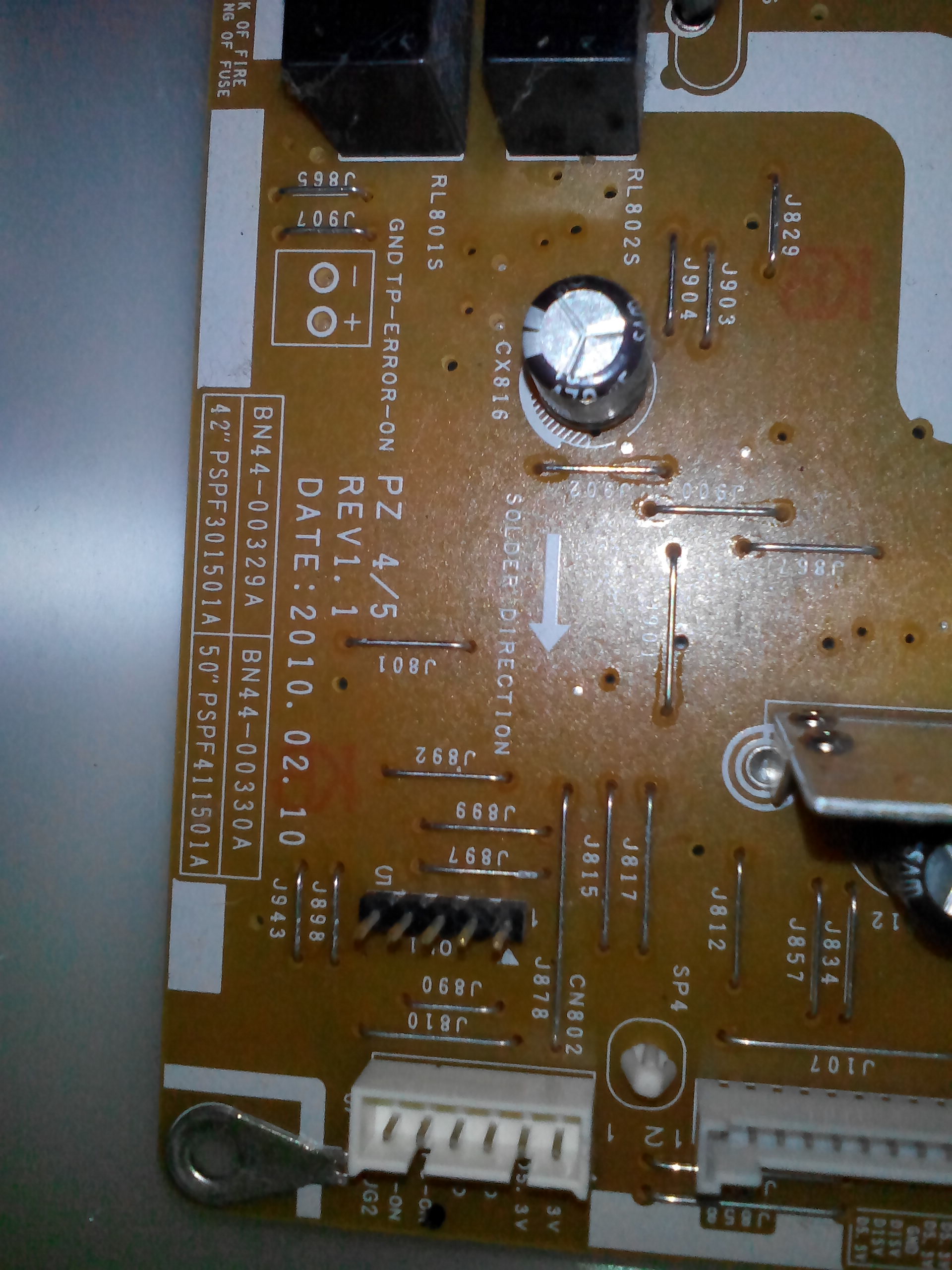 [Sprzedam] Moduly do Samsung PS42C430A1W - elektroda.pl