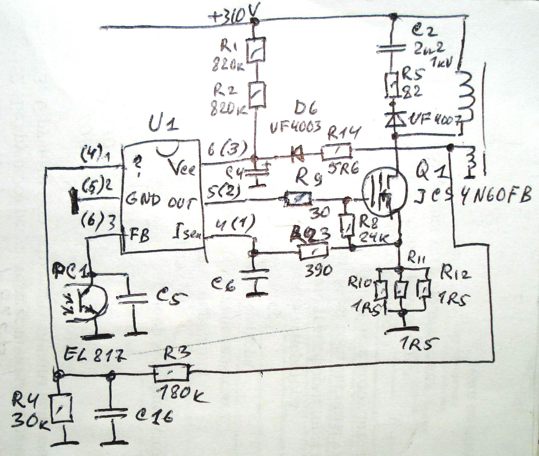 [Solved] Repairing Soundcraft UI-12 Power Supply: Analyzing Damage and ...