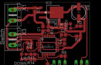 Skrętka około 5m i podłączenie do uC. Port się zawiesza.