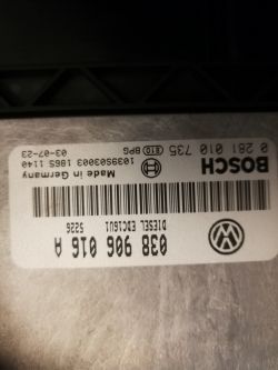 Transporter T5 - EDC16U1 T5 spalone ECU - jaka przyczyna?
