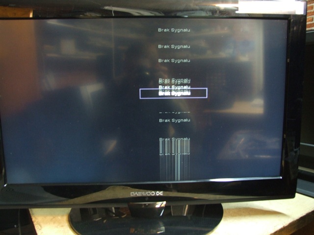 Daewoo LT32L1 matryca LTA320AB02 brak synchronizacji pionowej