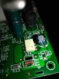 Pralka Electrolux EWS105410A - Rozpoznanie diody Zenera DZ4B