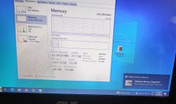 24 GB RAM Usage on ASUS Laptop Windows interface showing 24 GB RAM usage on ASUS laptop.
