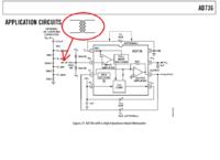Pomiar napięcia przemiennego 230V - przetwornik TrueRMS AD736.