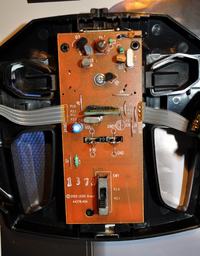 Pilot LEGO 5282 - brak reakcji na przełącznik do przodu, co robić?