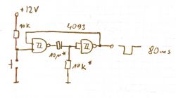 Jaki układ do generowania impulsu 50-100 ms do diody laserowej?