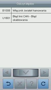 Fiat Punto2 - Dignoza i osiowanie poprzez v-scan ds904