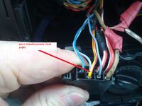 Connecting 2 Din Radio in VW Golf 4: Diagram and Pictures for