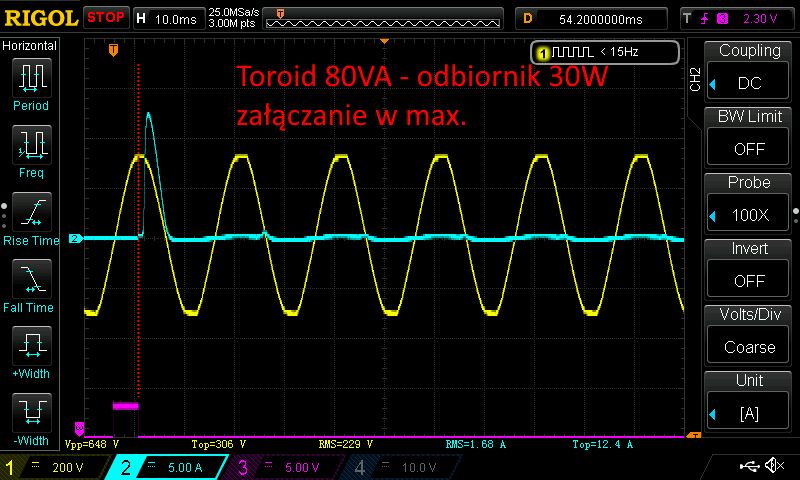 Załączanie transformatorów triakiem - #37 edu elektroda.pl
