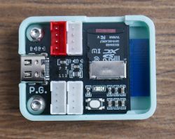 Electronic Module with SD Card Slot Electronic module with various connectors and an SD card slot.