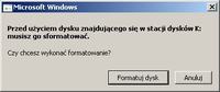Pendrive disk2go z systemem RAW, niemożliwe formatowanie, ochrona przed zapisem Pendrive disk2go z systemem RAW, niemożliwe formatowanie, ochrona przed zapisem