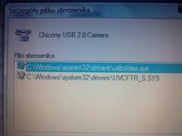 Toshiba Satellite L300 PSLB0E-O6RO17PL - kamera nie działa po usunięciu kont użytkowników