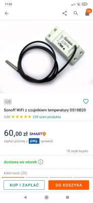 Sonoff - Kilka pytań początkującego w temacie...