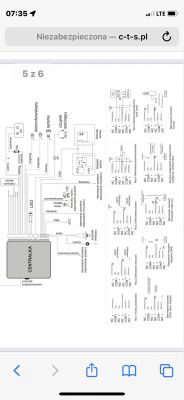 Sterowanie zamkiem centralnym w Honda Civic VI 1998 z pilota alarmu - podłączenie siłownika master