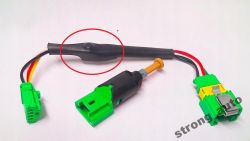 Czujnik w Peugeot 307 - co to za element w wiązce między włącznikiem świateł STOP a ABS?