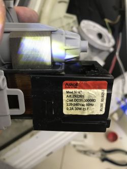Pralka Samsung F1245AV DC31-30008D błąd 5E