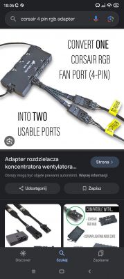 Wentylatory Corsair iCUE SP120 RGB ELITE Performance PWM: Podłączenie w obudowie Silentum PC