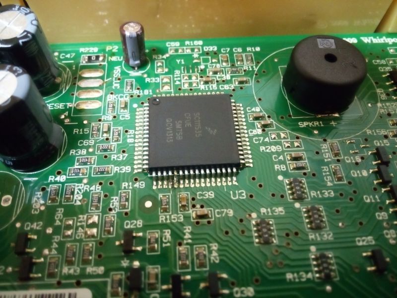 Whirlpool ADG6240FD - nie pracuje przetwornica na układzie TNY274PG