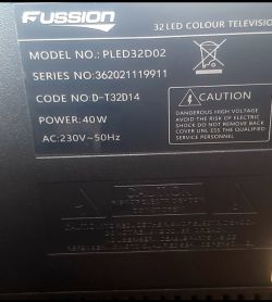 Fusion 32 OGT32 TE.MS3663S.EA551 - black screen after wrong 1080p firmware