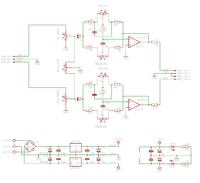 [PCB - EAGLE] Projekt płytki PCB przedwzmacniacza stereo TL072 w EAGLE - kompaktowy design