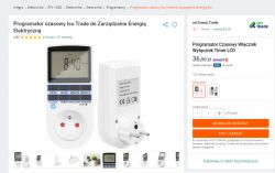 Programator czasowy z LCD JK-TM01 - obsługa, instrukcja, wnętrze, budowa