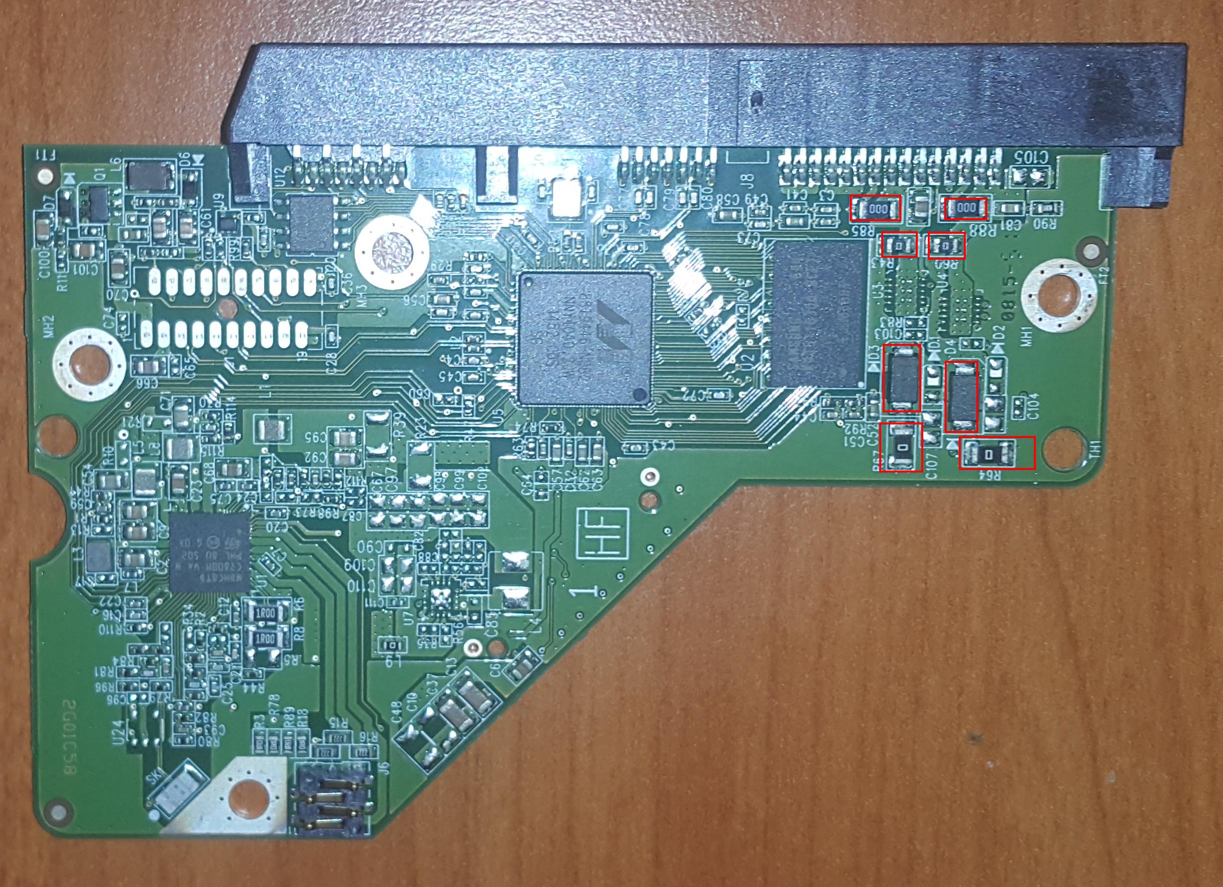 WD 2TB - błąd danych (CRC) - po podmianie elektroniki dysku
