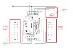Wiring diagram for one roller shutter using SRM-10 - how to do it?