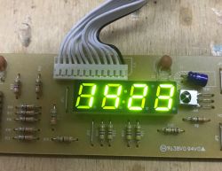Wyświetlacz 7 segmentowy tunera, uruchomienie z Arduino, rejestr przesuwny Wyświetlacz 7 segmentowy tunera, uruchomienie z Arduino, rejestr przesuwny