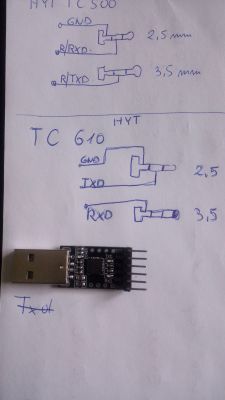 Radiotelefon HYT TC-508: Błąd połączenia przy programowaniu z użyciem kabla USB i HT508E Software