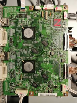 NEC PA301W-BK - brak treści na matrycy - tylko podświetlenie