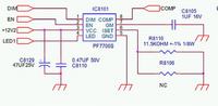 TPV 715G6934-P01-000-002E Power Supply Module Damage in Philips 40PFH4009/88 Post-Storm