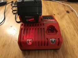 Milwaukiee M12 M18 USA charger conversion to EU, 110V to 220V
