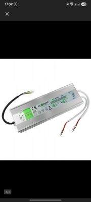 ESP32 RGBIC LED Controller 12V 15A with 6m WS2815 Strip and 12V 12A PSU Wiring