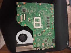 Asus x54c k54c - 0 reakcji po wymianie podzespołów, działał przez dzień